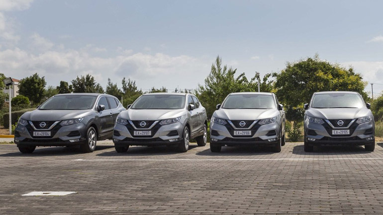 H Ελληνική Αστυνομία παρέλαβε τα νέα Nissan Qashqai και Navara